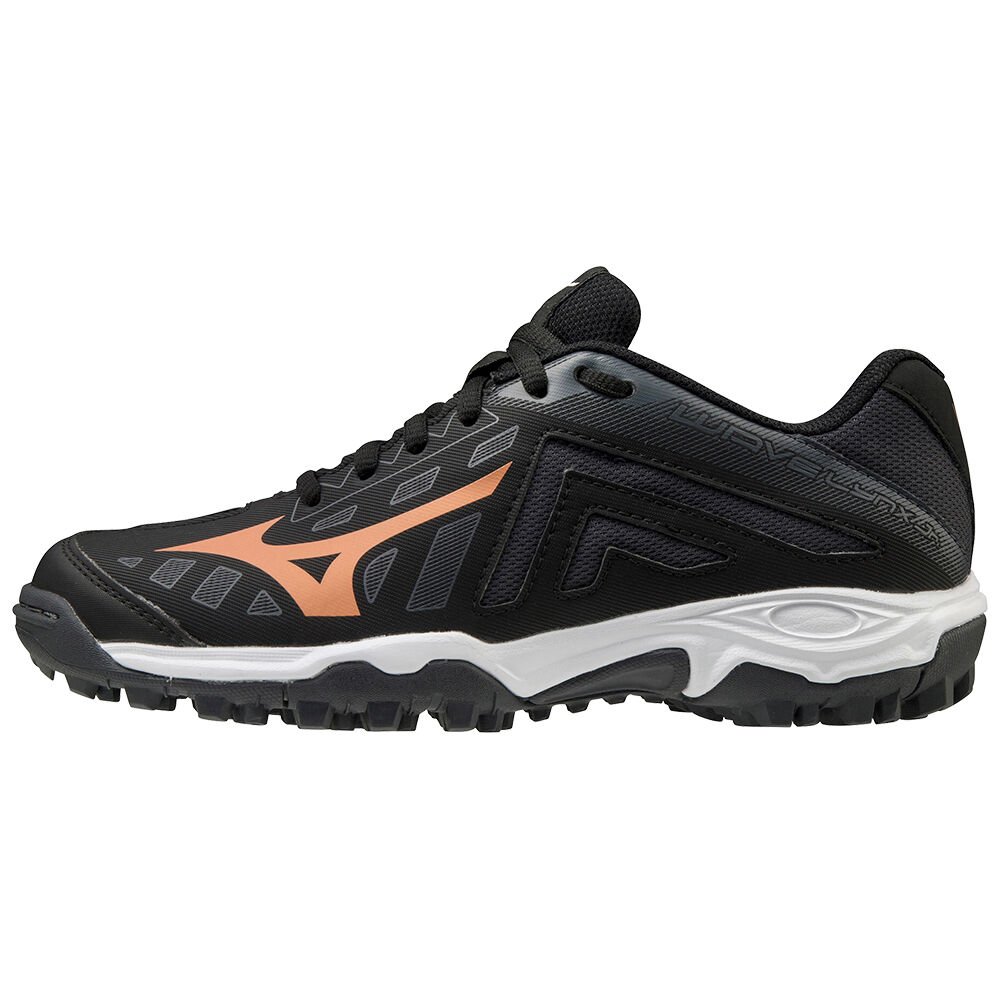 Scarpe da hockey Mizuno Wave Lynx Donna - Nere/Bianche - 56210-DSLQ